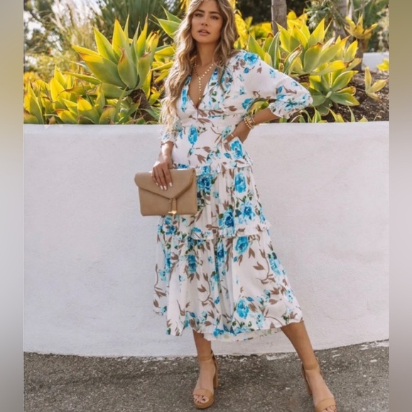 BTFL-life floral dress - Picture 13 of 13